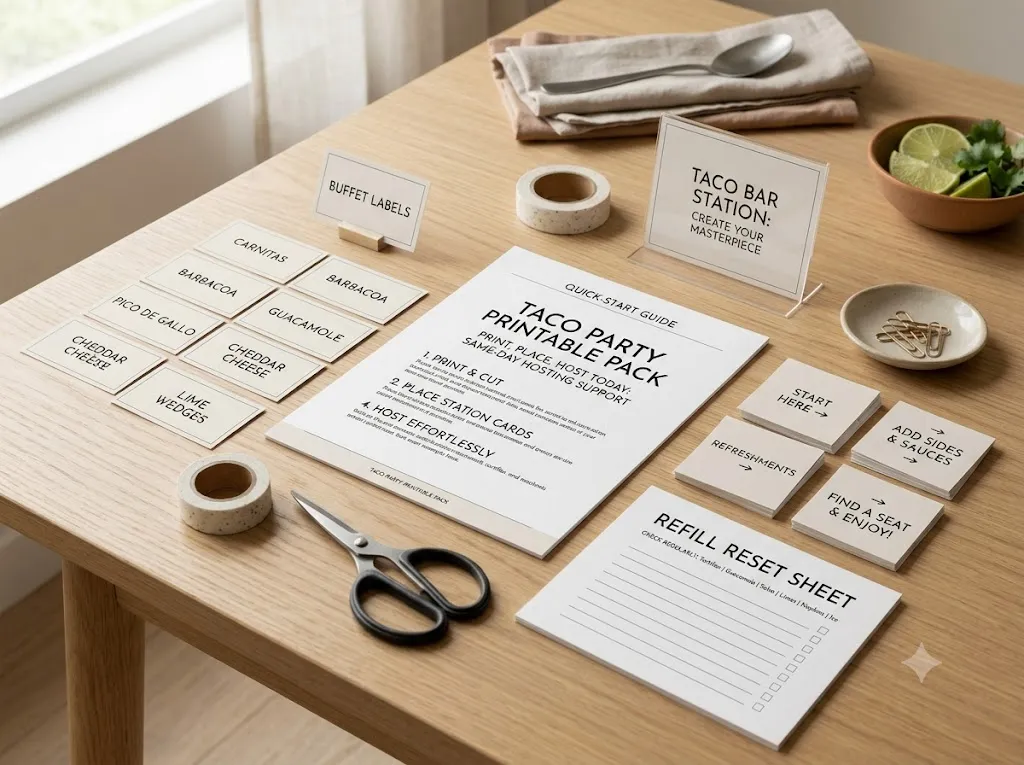 Taco Party Printable Pack