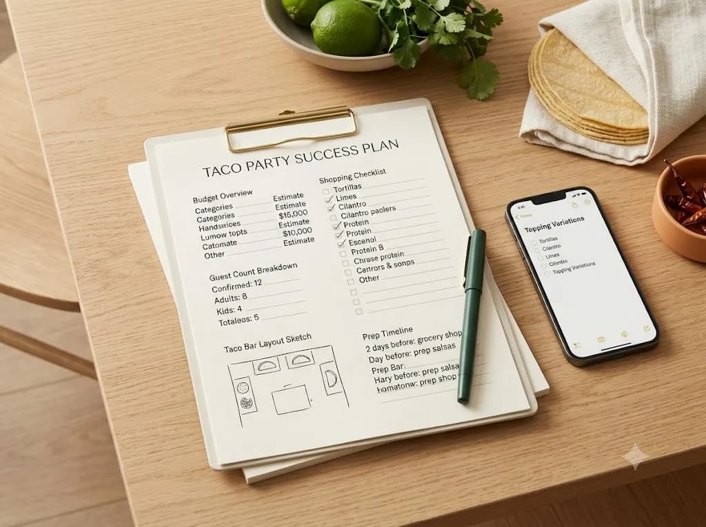 Taco Party Success Plan